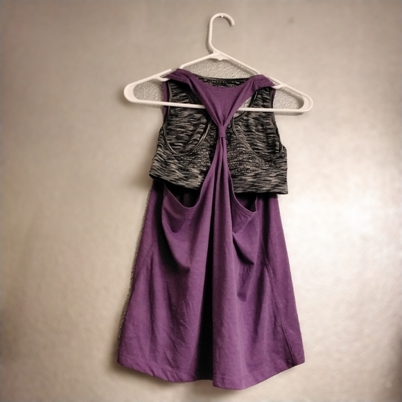 COPY -  Workout  Bra  & Tank   Size  M - Picture 2 of 3